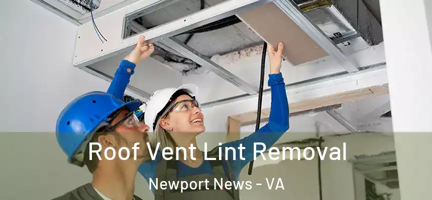 Roof Vent Lint Removal Newport News - VA
